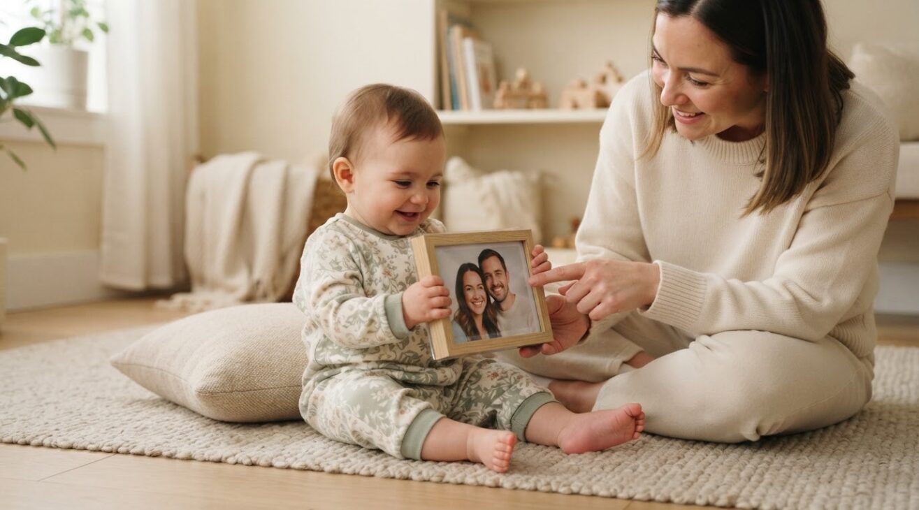 Identity & Family Activity Cards for Babies 10–11 Months