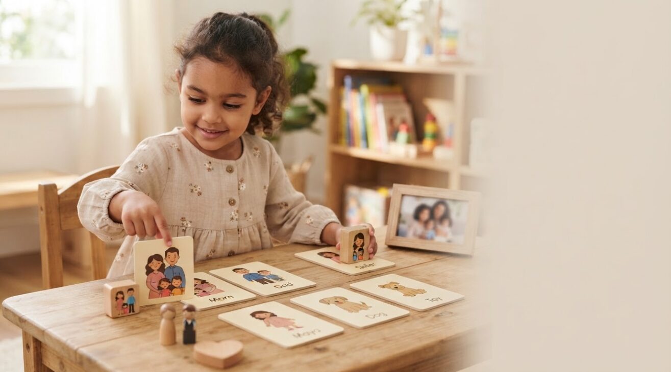 Identity & Family Activity Cards for 3-Year-Old Toddlers