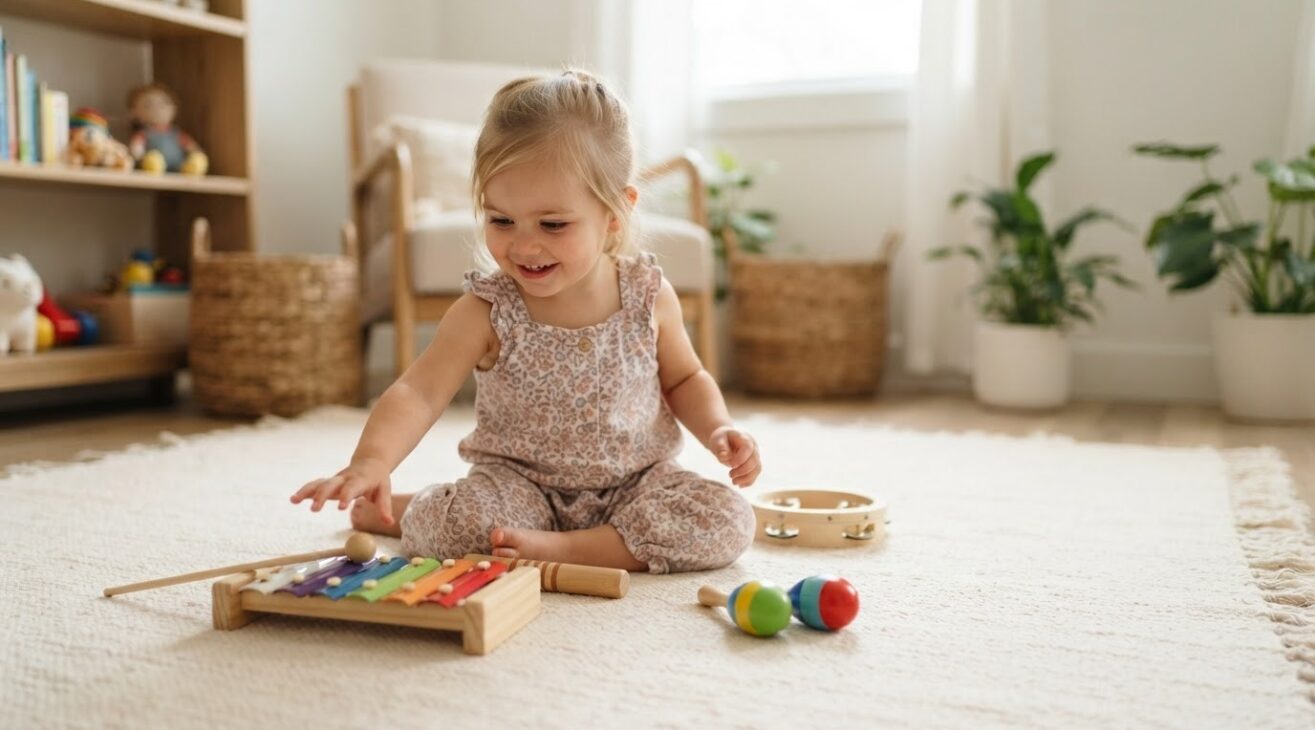 Instrument Exploration for 2-Year-Old Toddlers