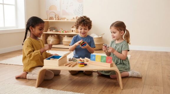 Instrument Exploration Activity Cards for 4 Years printable learning activity for a 4-year-old