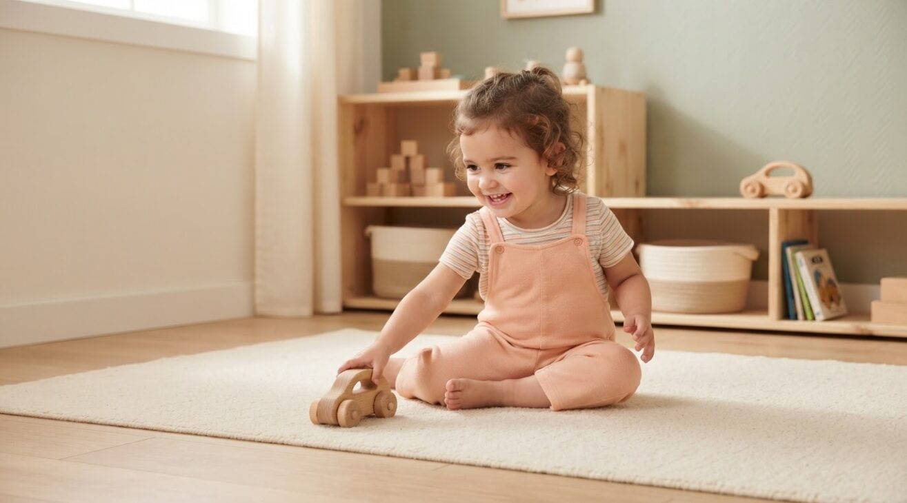 Learn Near and Far Through Play for 2-Year-Old Toddlers