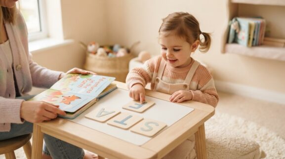 Learn the Letter F learning activity for a 3-year-old