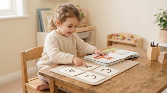 Learn the Letter X learning activity for a 3-year-old