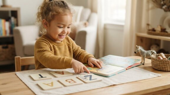 Learn the Letter Z learning activity for a 3-year-old