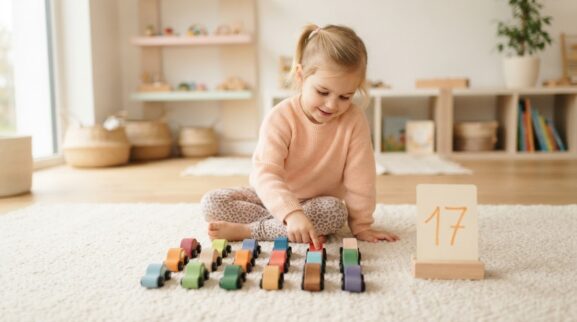 Learn the Number 17 learning activity for a 4-year-old