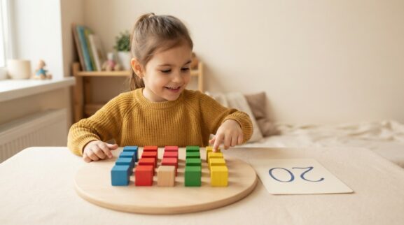Learn the Number 20 learning activity for a 4-year-old