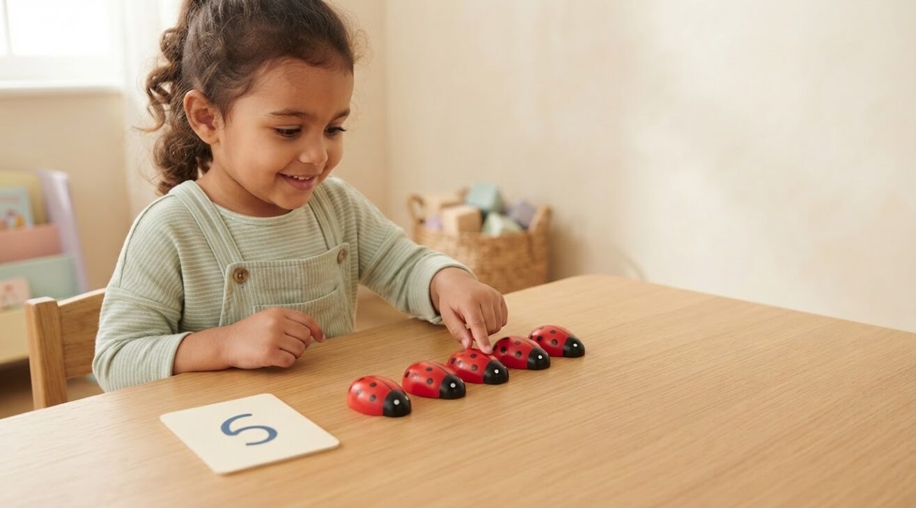 Learn the Number 6 for 3-Year-Old Toddlers