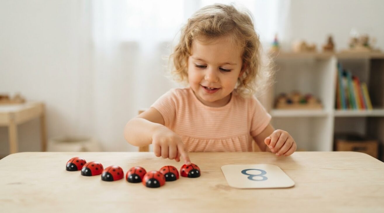 Learn the Number 8 for 3-Year-Old Toddlers