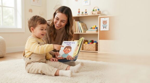 Angry learning activity for a 2-year-old