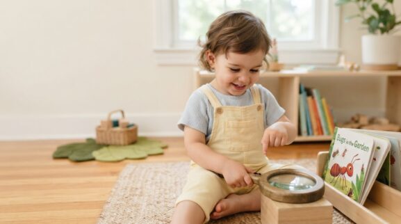 Ant learning activity for a 2-year-old