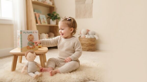 Baby learning activity for a 1-year-old