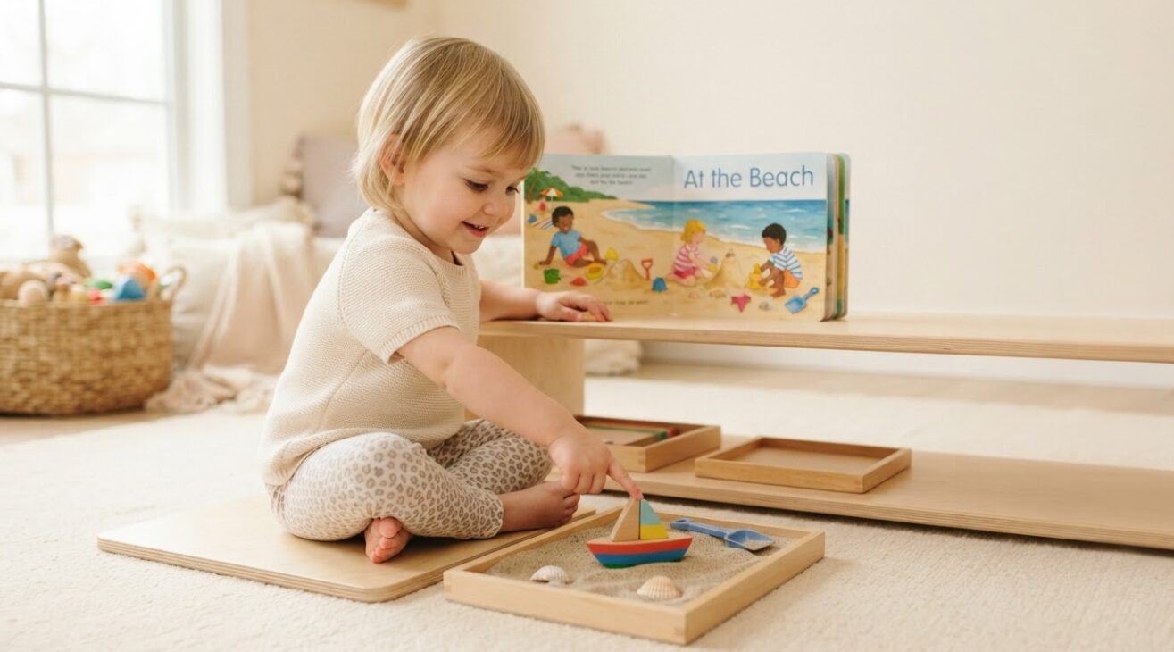 Learn the Word Beach for 2-Year-Old Toddlers