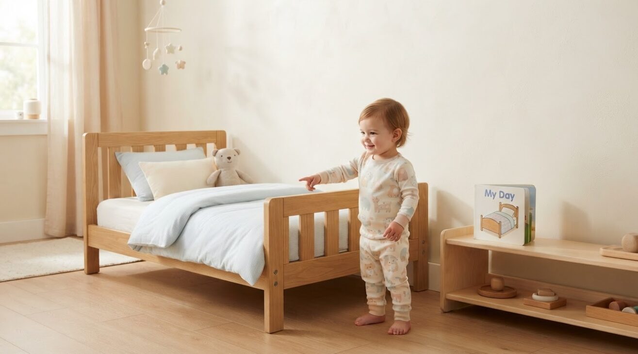Learn the Word Bed for 1-Year-Old Toddlers