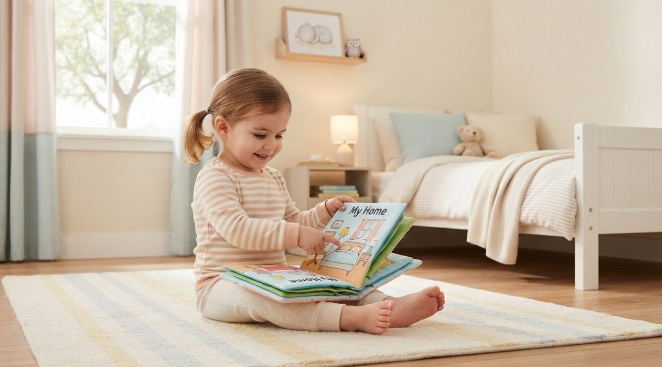 Learn the Word Bedroom for 2-Year-Old Toddlers