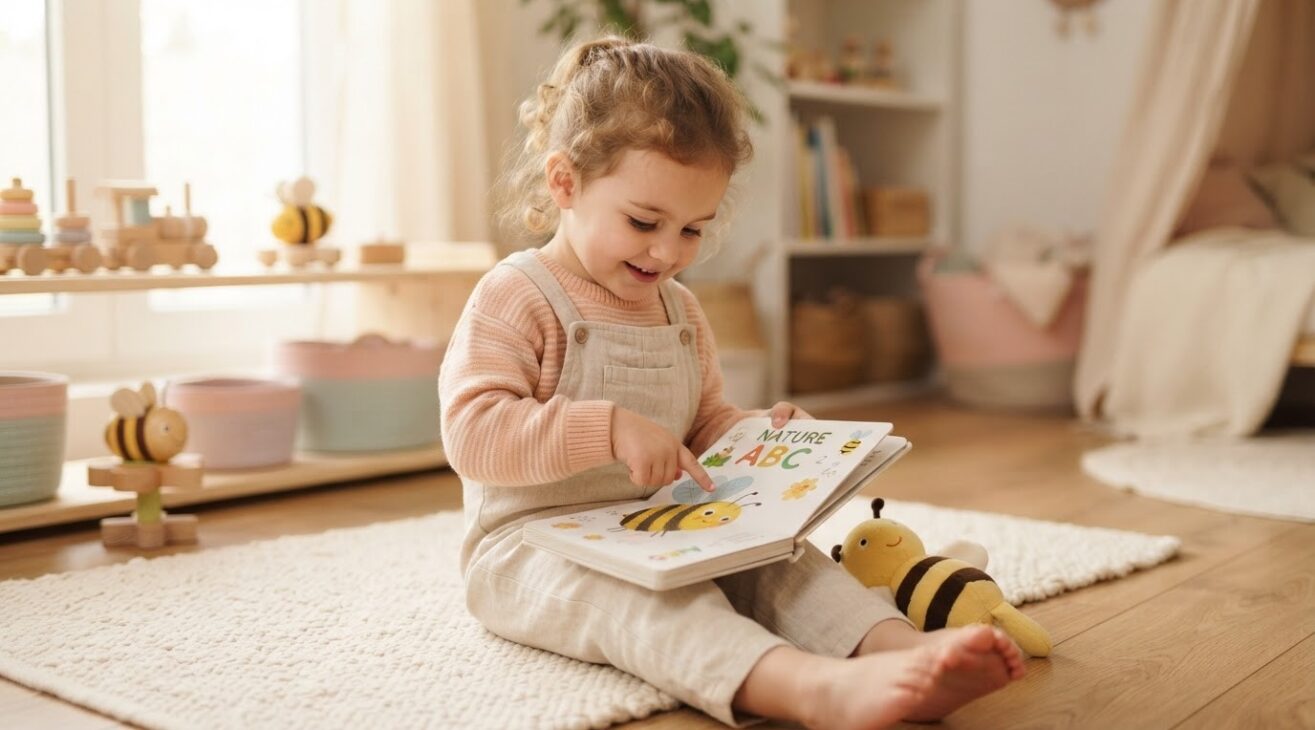 Learn the Word Bee for 2-Year-Old Toddlers