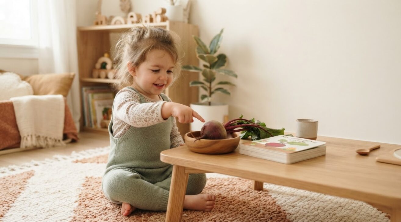 Learn the Word Beet for 1-Year-Old Toddlers