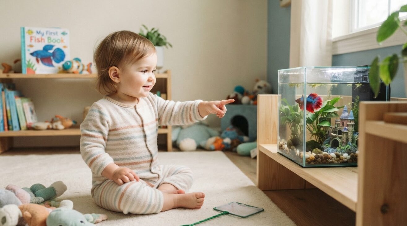Learn the Word Betta Fish for 1-Year-Old Toddlers