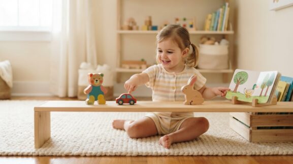 Between learning activity for a 2-year-old