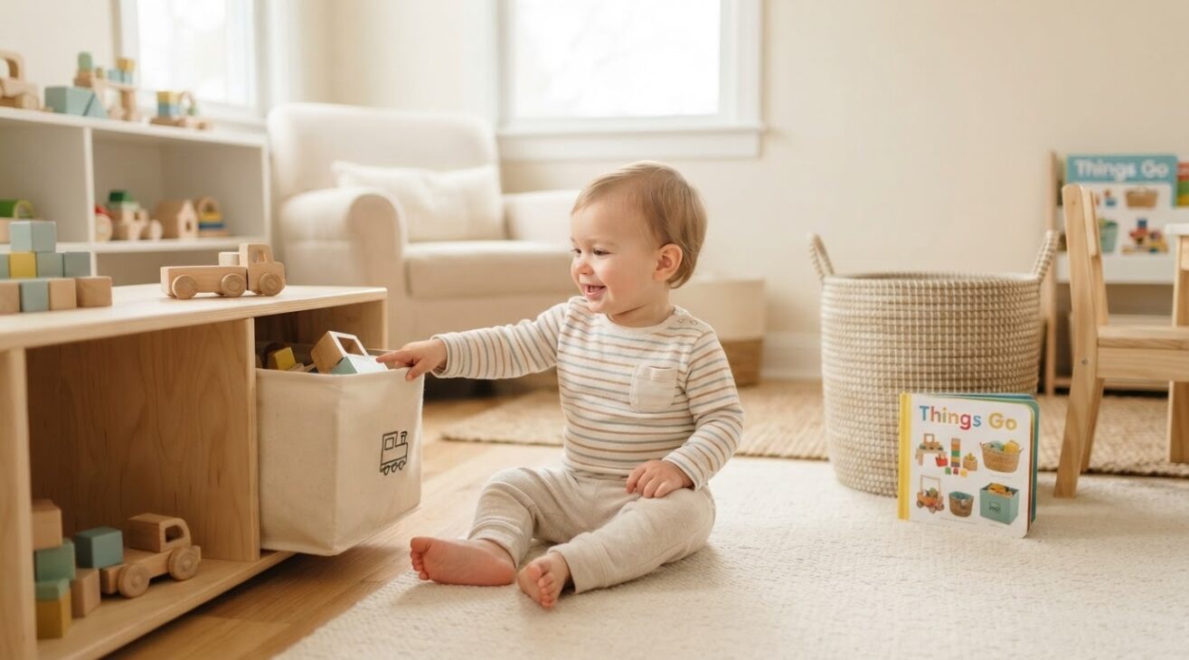 Learn the Word Bin for 1-Year-Old Toddlers