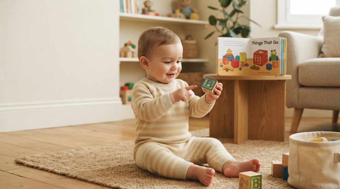 Learn the Word Block for 1-Year-Old Toddlers