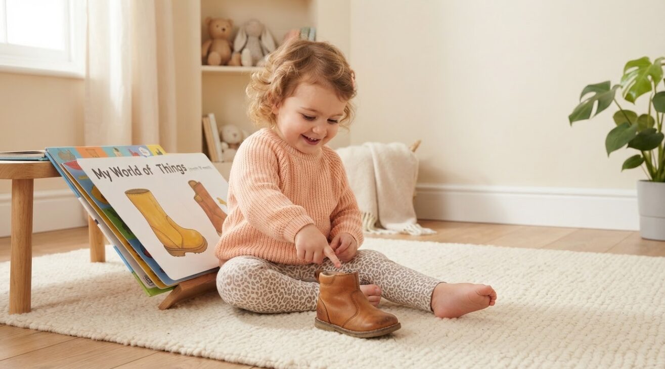 Learn the Word Boot for 1-Year-Old Toddlers