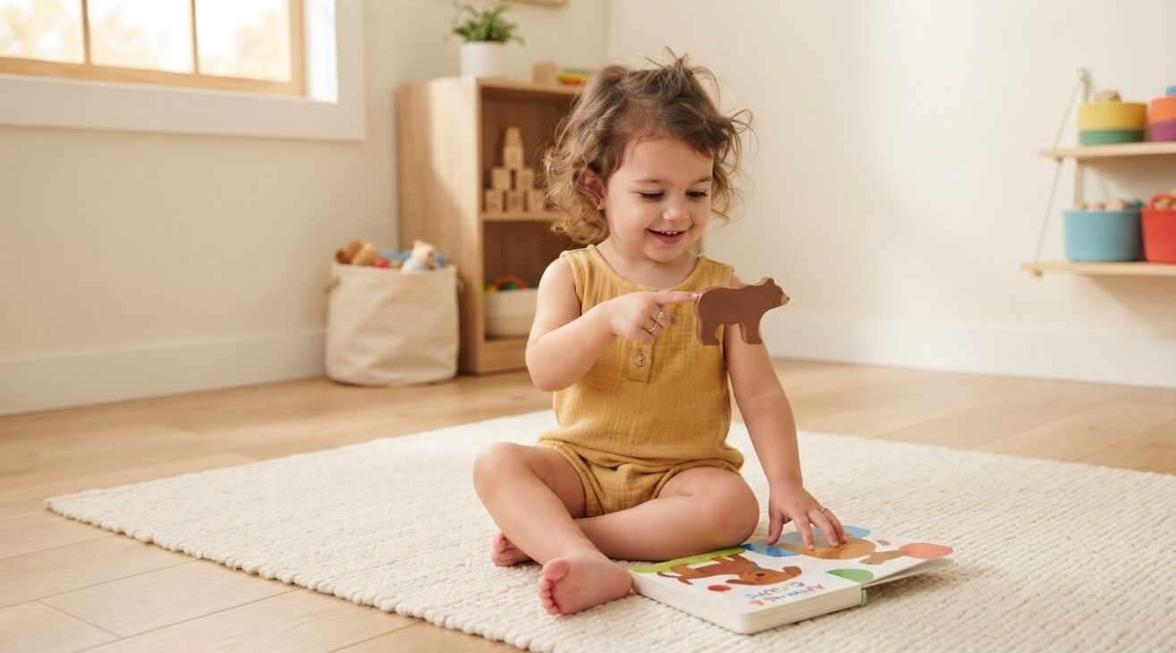 Learn the Word Brown for 2-Year-Old Toddlers