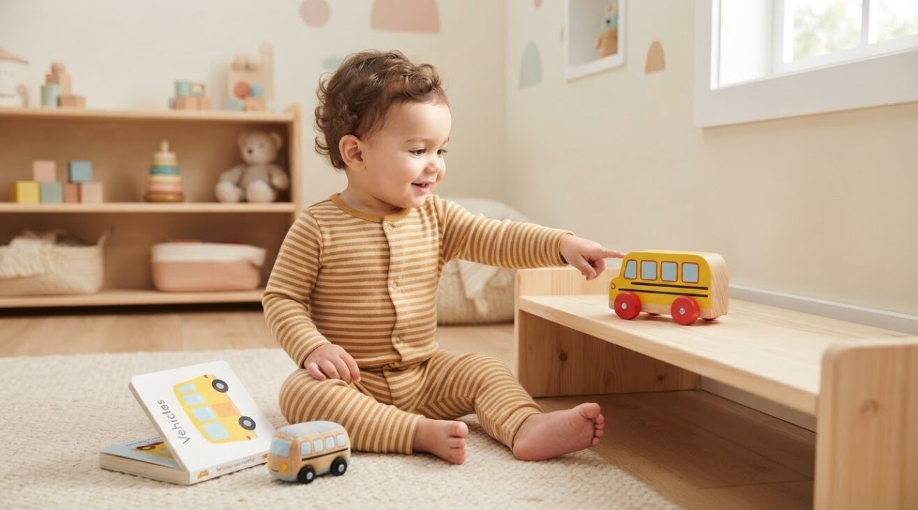 Learn the Word Bus for 1-Year-Old Toddlers