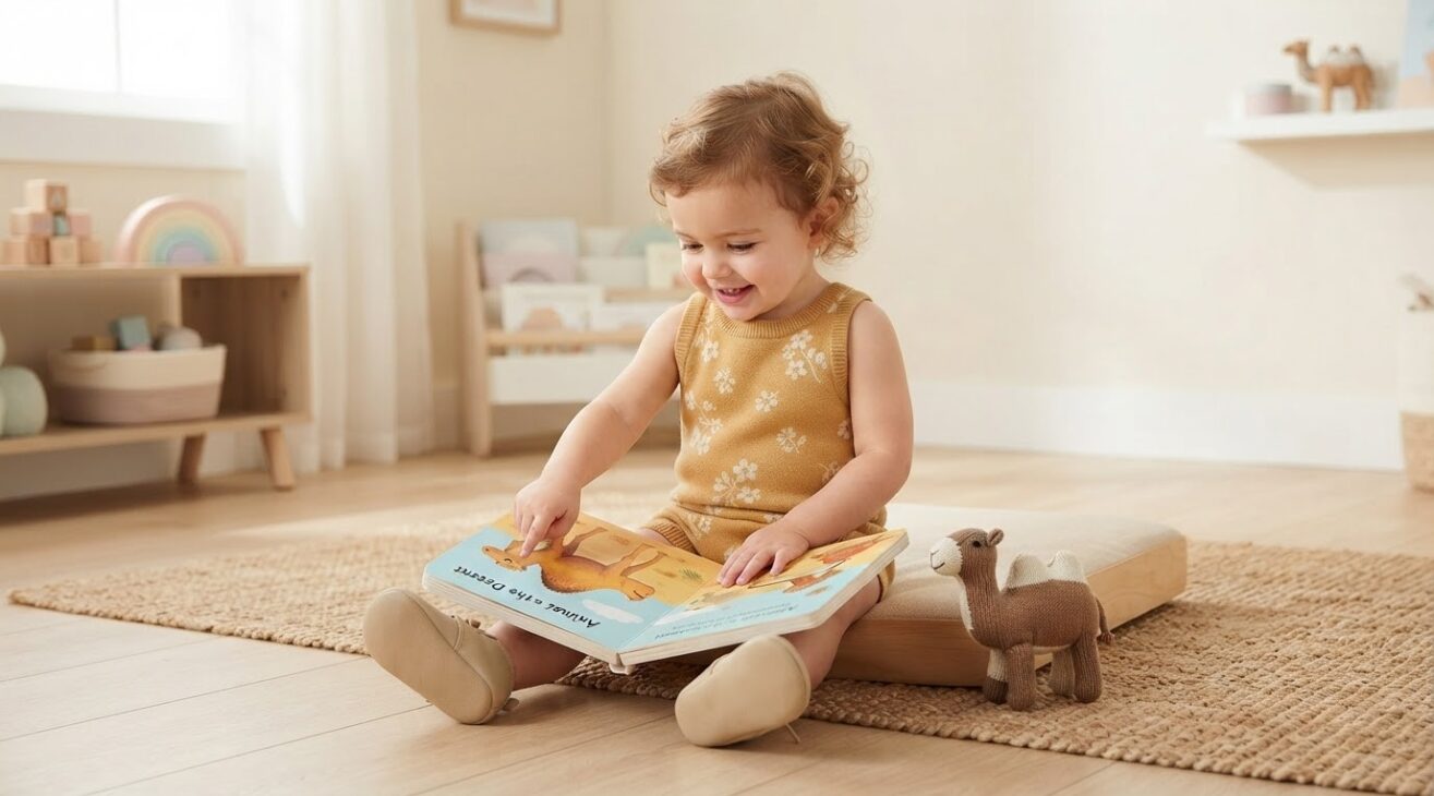 Learn the Word Camel for 1-Year-Old Toddlers