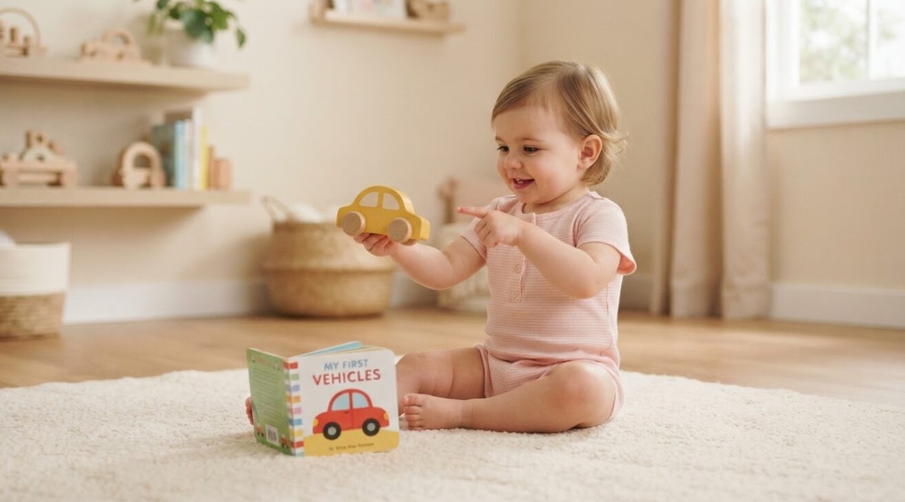 Learn the Word Car for 1-Year-Old Toddlers