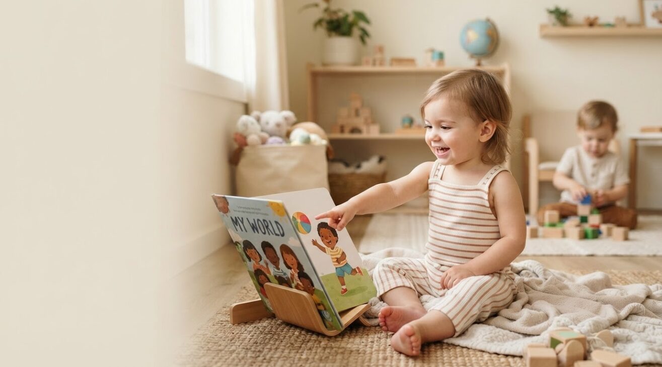 Learn the Word Child for 1-Year-Old Toddlers