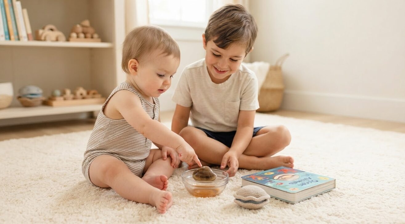 Learn the Word Clam for 1-Year-Old Toddlers