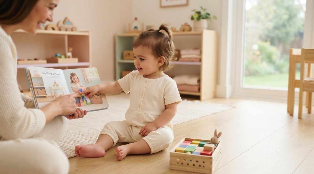 Learn the Word Clean for 1-Year-Old Toddlers