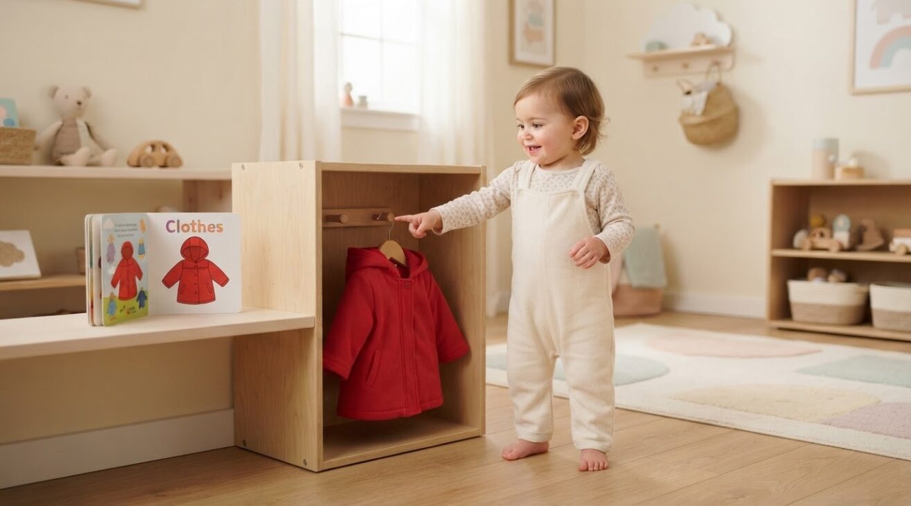Learn the Word Coat for 1-Year-Old Toddlers