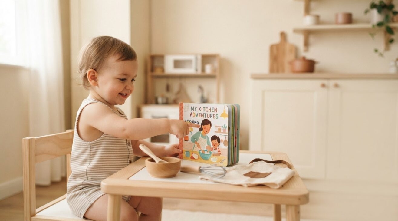 Learn the Word Cook for 1-Year-Old Toddlers