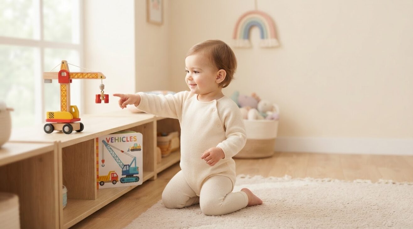 Learn the Word Crane for 1-Year-Old Toddlers