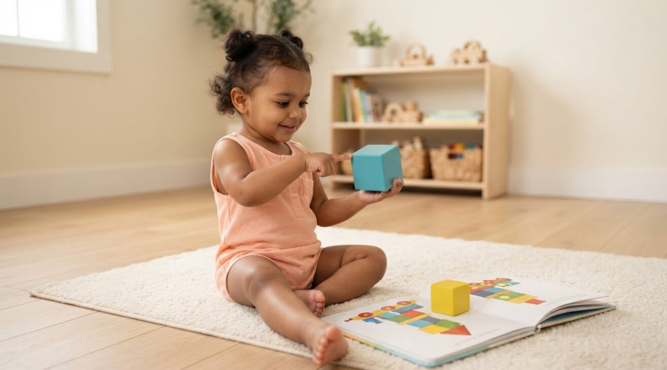 Learn the Word Cube for 2-Year-Old Toddlers