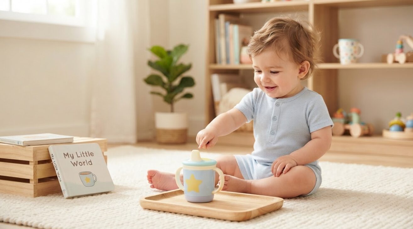 Learn the Word Cup for 1-Year-Old Toddlers