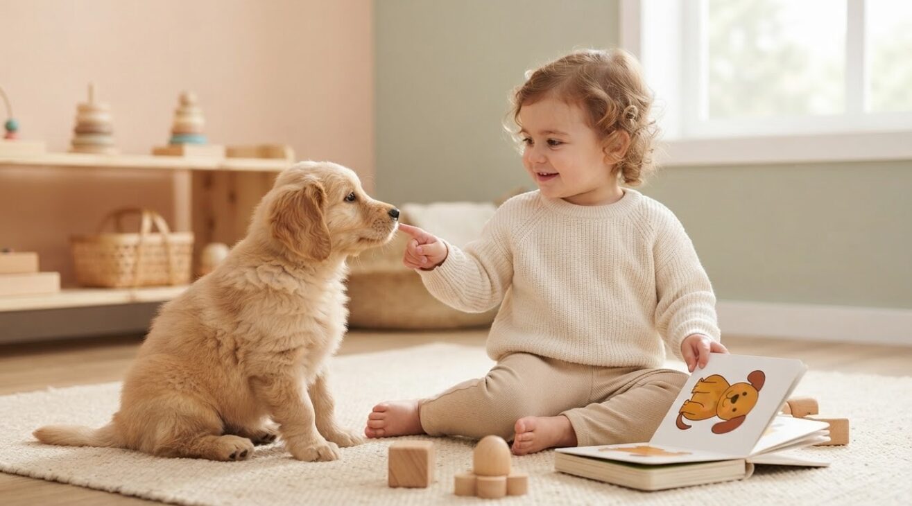 Learn the Word Dog for 1-Year-Old Toddlers