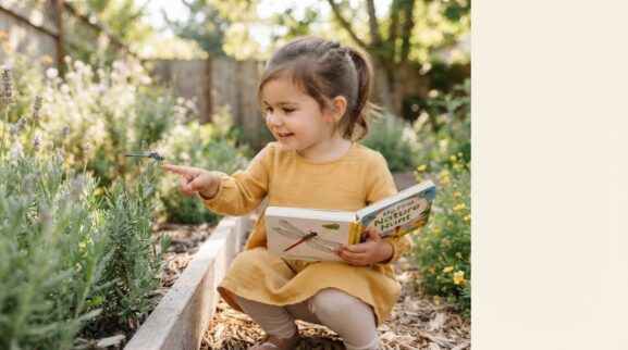 Dragonfly learning activity for a 2-year-old