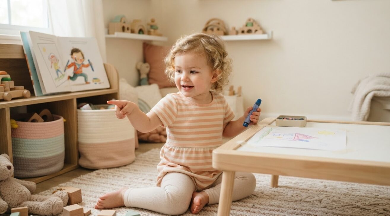 Learn the Word Draw for 1-Year-Old Toddlers