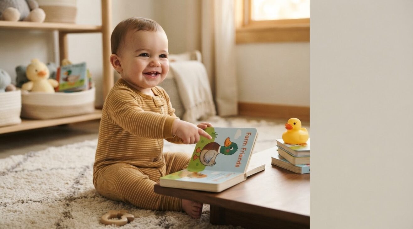 Learn the Word Duck for 1-Year-Old Toddlers