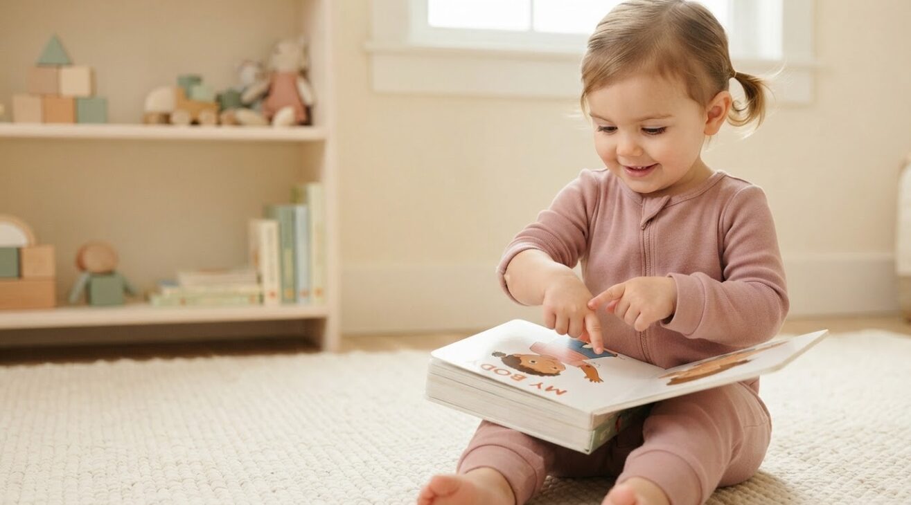 Learn the Word Elbow for 1-Year-Old Toddlers