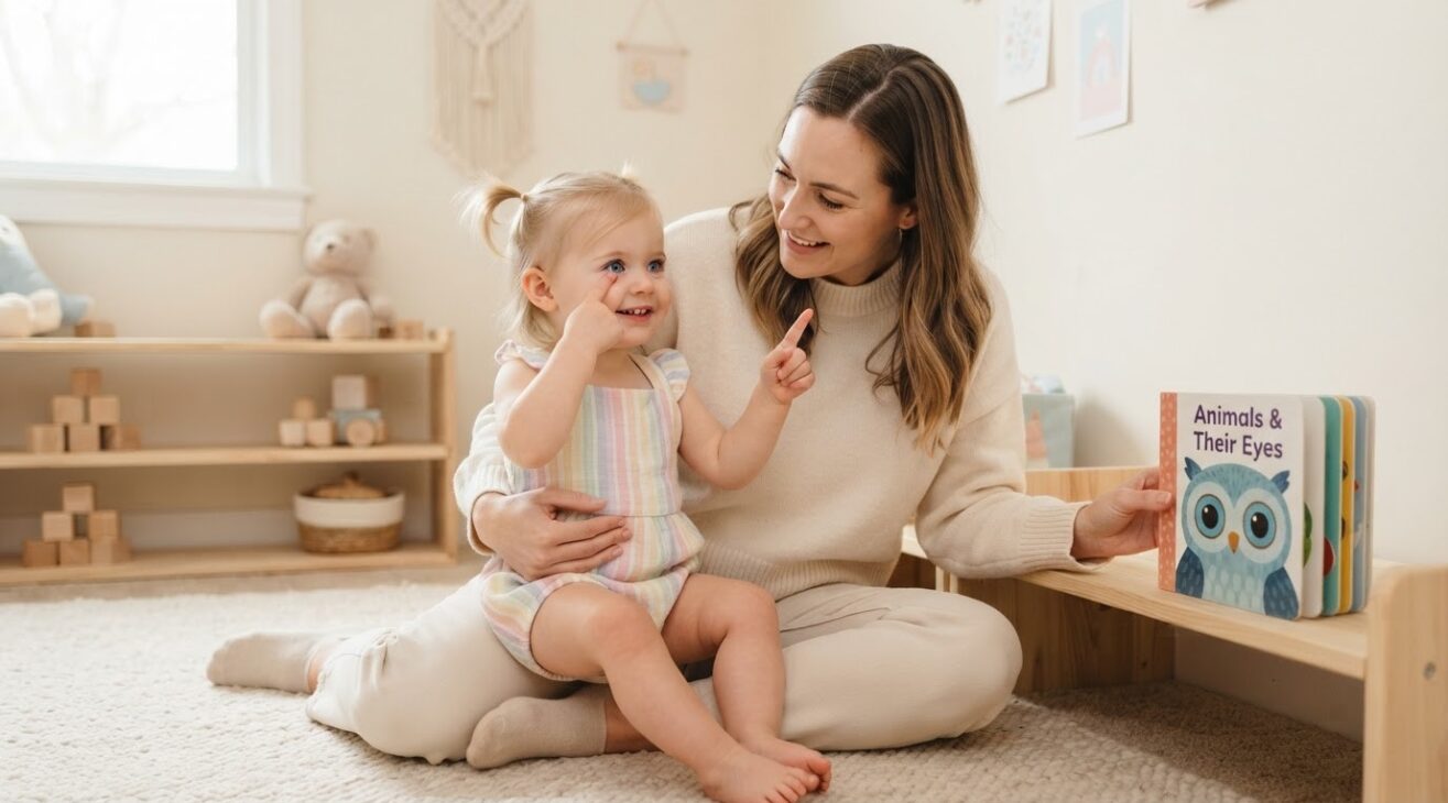 Learn the Word Eye for 1-Year-Old Toddlers