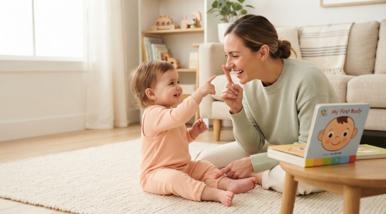 Learn the Word Face for 1-Year-Old Toddlers