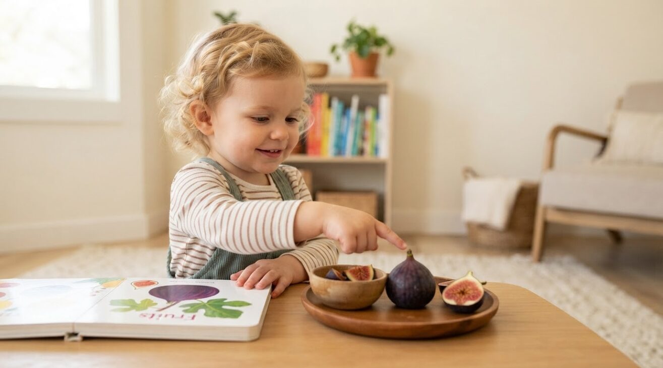 Learn the Word Fig for 1-Year-Old Toddlers