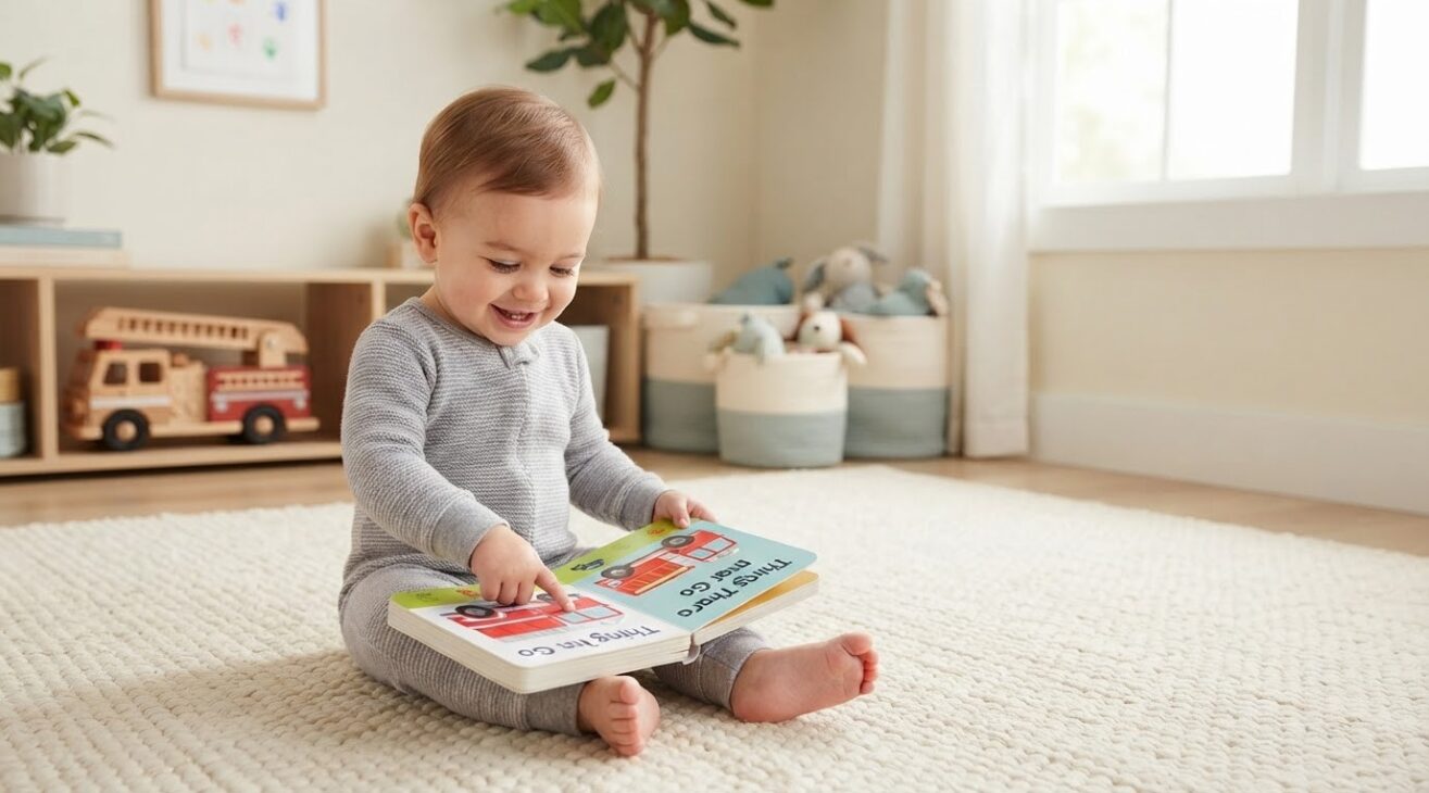 Learn the Word Fire Truck for 1-Year-Old Toddlers