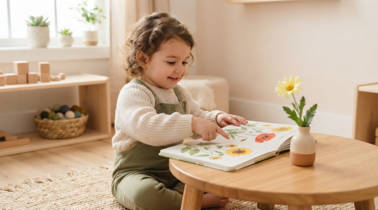 Learn the Word Flower for 2-Year-Old Toddlers