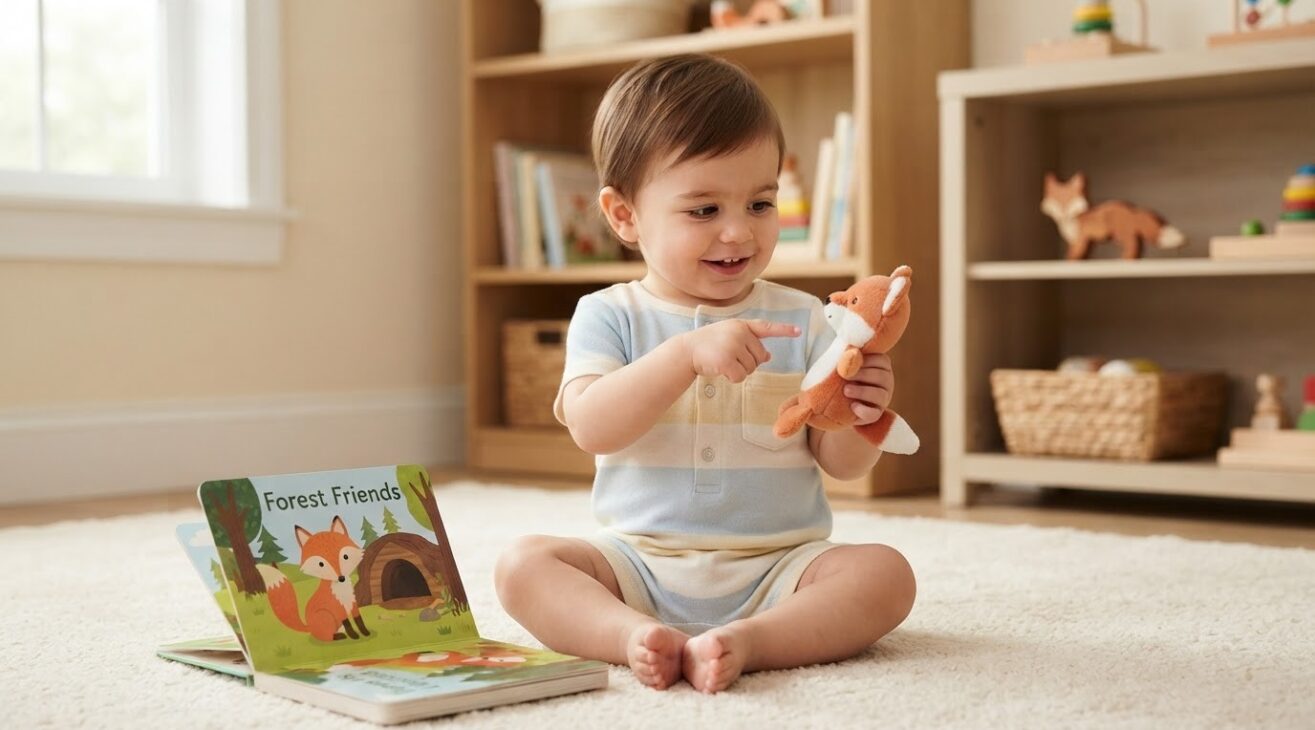 Learn the Word Fox for 1-Year-Old Toddlers