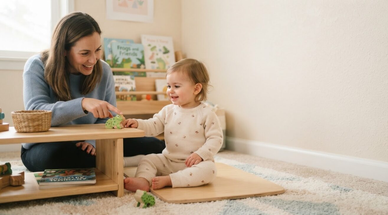 Learn the Word Frog for 1-Year-Old Toddlers