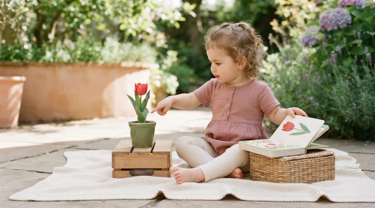 Learn the Word Garden for 2-Year-Old Toddlers